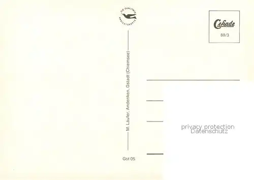 AK / Ansichtskarte Gstadt_Chiemsee Segelboote Panoramen Gstadt_Chiemsee