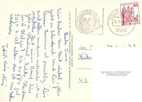 AK / Ansichtskarte Balderschwang Panoramen Balderschwang