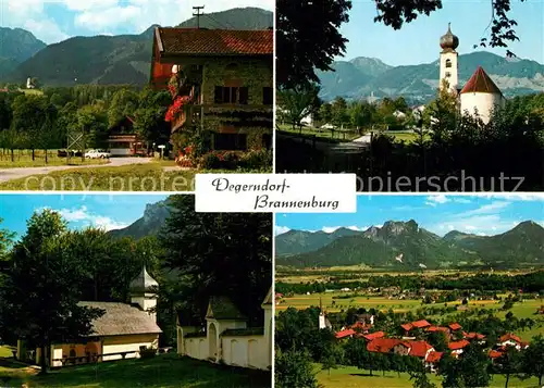 AK / Ansichtskarte Degerndorf Brannenburg Biberkirchlein Sankt Margarethen 