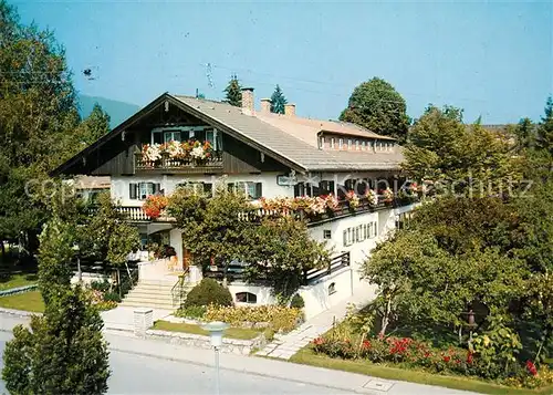 AK / Ansichtskarte Bad_Wiessee Hotel Garni Jaegerheim Bad_Wiessee