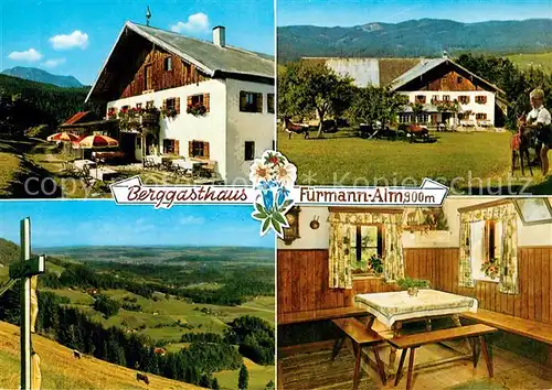 AK / Ansichtskarte Anger_Bad_Reichenhall Berggasthaus Fuermann Alm 