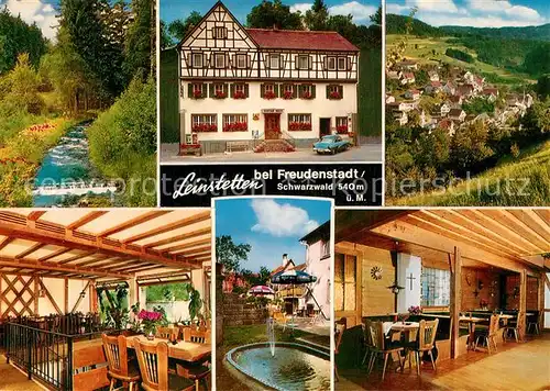 AK / Ansichtskarte Leinstetten Gasthaus Pension zum Adler Leinstetten