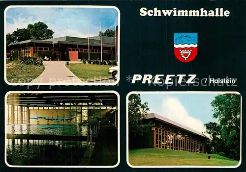 AK / Ansichtskarte Preetz_Holstein Schwimmhalle Preetz_Holstein