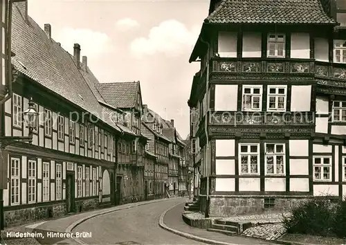 AK / Ansichtskarte Hildesheim Hinterer Bruehl Hildesheim