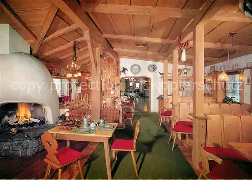 AK / Ansichtskarte Garmisch Partenkirchen Hotel Almhuette Steirerstube Garmisch Partenkirchen