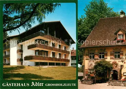 AK / Ansichtskarte Grossholzleute Gaestehaus Adler Grossholzleute