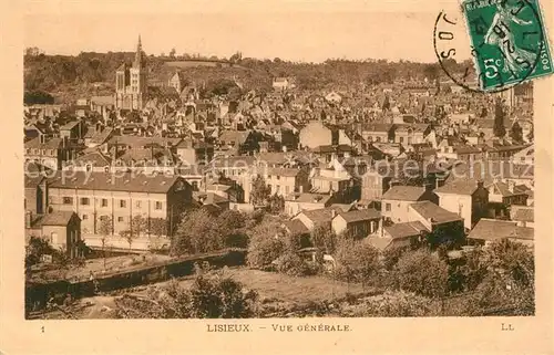 AK / Ansichtskarte Lisieux Vue generale Lisieux