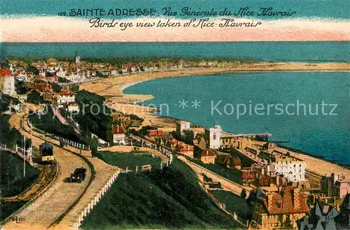 AK / Ansichtskarte Sainte Adresse Vue generale du Nice Havrais Sainte Adresse