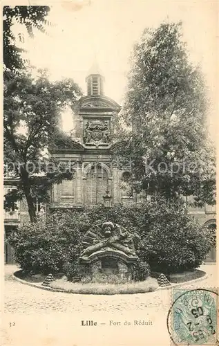 AK / Ansichtskarte Lille_Nord Fort de Reduit Monument Lille_Nord