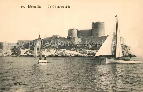 AK / Ansichtskarte Marseille_Bouches du Rhone Chateau d If Marseille