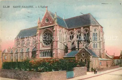 AK / Ansichtskarte Saint Nazaire_Loire Atlantique Eglise Kirche Saint Nazaire