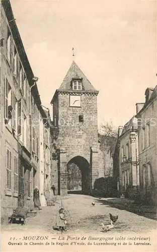 AK / Ansichtskarte Mouzon_Ardennes La Porte de Bourgogne Mouzon Ardennes
