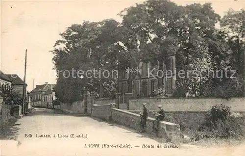 AK / Ansichtskarte Laons Route de Dreux Laons