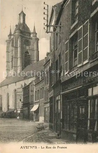 AK / Ansichtskarte Avernes La Rue de France Avernes