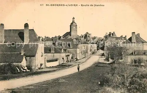 AK / Ansichtskarte Saint Georges du Bois_Maine et Loire Panorama Saint Georges du Bois