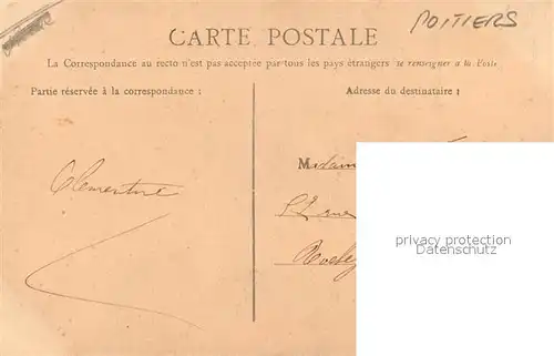 AK / Ansichtskarte Poitiers_Vienne Champ de la Madeleine Regiment d Infanterie Poitiers Vienne