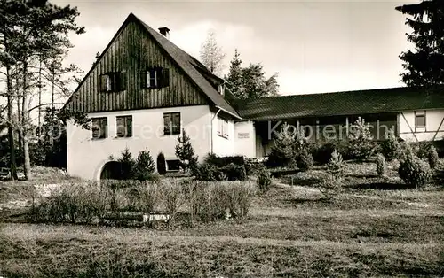 AK / Ansichtskarte Heidenheim_Brenz Pfannentalhaus Wanderheim Schwaebischer Albverein Heidenheim Brenz