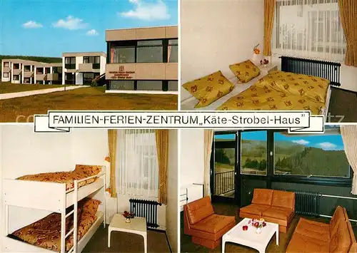 AK / Ansichtskarte Gummersbach Familienferienzentrum Kaete Strobel Haus Fremdenzimmer Gummersbach