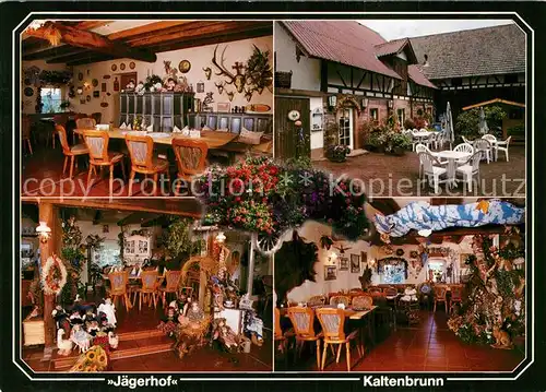 AK / Ansichtskarte Kaltenbrunn_Wallduern Restaurant Jaegerhof Kaltenbrunn Wallduern