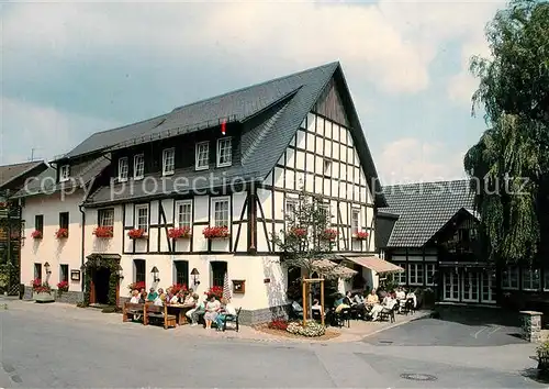 AK / Ansichtskarte Stockum_Sauerland Gasthof Pension Willecke Stockum_Sauerland