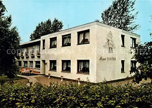 AK / Ansichtskarte Seekamp_Bad_Segeberg Pension Pflegeheim Haus Diana Seekamp_Bad_Segeberg