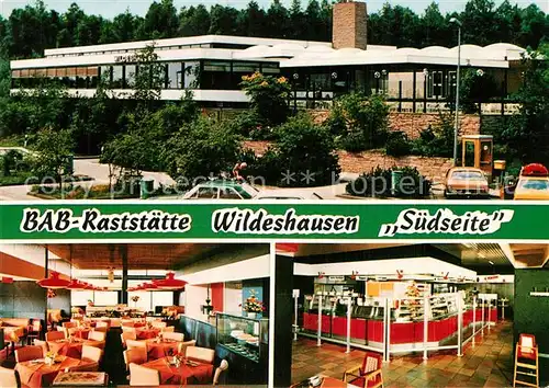 AK / Ansichtskarte Wildeshausen BAB Raststaette Restaurant Wildeshausen