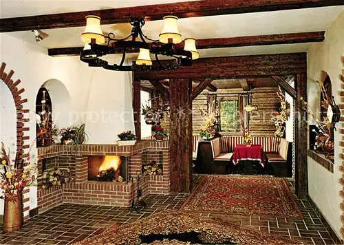 AK / Ansichtskarte Heiligenkirchen Berghotel Schweizerhof Kamin Heiligenkirchen