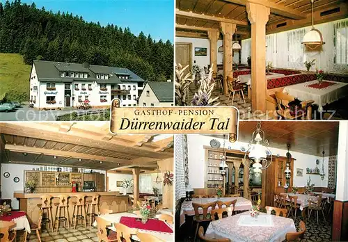 AK / Ansichtskarte Duerrenwaid Gasthof Pension Duerrenwaider Tal Restaurant Duerrenwaid
