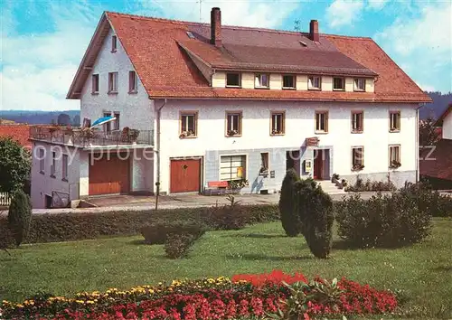 AK / Ansichtskarte Grafenhausen_Schwarzwald Metzgerei und Pension Kramer Grafenhausen Schwarzwald