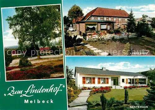 AK / Ansichtskarte Melbeck Gasthaus Pension Zum Lindenhof Lueneburger Heide Melbeck