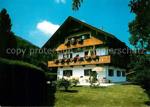 AK / Ansichtskarte Bad_Wiessee Gaestehaus Pension Haus Alpengruen Bad_Wiessee