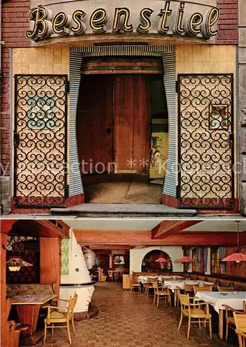 AK / Ansichtskarte Kulmbach Eingang Restaurant Besenstiel Kulmbach