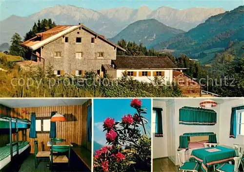 AK / Ansichtskarte Bayrischzell Siemens Berghaus am Muehlberg Alpenpanorama Bayrischzell