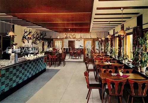 AK / Ansichtskarte Oberhundem Waldhaus Hirschgehege Restaurant im Rothaargebirge Oberhundem