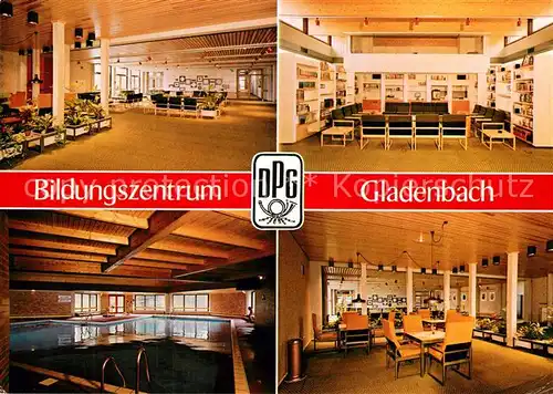 AK / Ansichtskarte Gladenbach Bildungszentrum Hallenbad Gladenbach