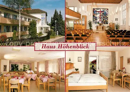 AK / Ansichtskarte Braunfels Freizeit  und Tagungsstaette Haus Hoehenblick Braunfels