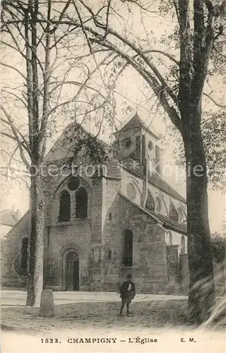 AK / Ansichtskarte Champigny sur Marne Eglise Kirche Champigny sur Marne