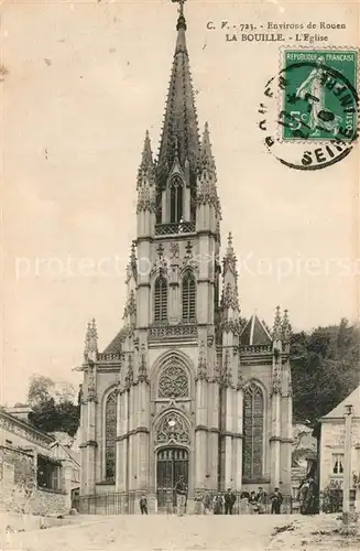 AK / Ansichtskarte La_Bouille_Seine Maritime Eglise Kirche La_Bouille_Seine Maritime
