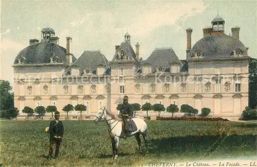AK / Ansichtskarte Cheverny Chateau Facade Chevalier Cheverny
