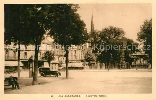 AK / Ansichtskarte Chatellerault Boulevard Blossac Chatellerault