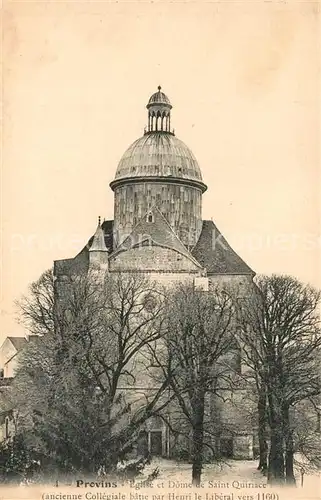 AK / Ansichtskarte Provins Eglise et Dome de Saint Quiriace Provins