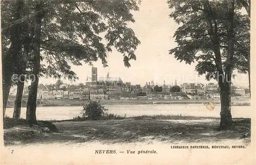 AK / Ansichtskarte Nevers_Nievre Vue generale Nevers Nievre