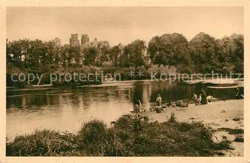 AK / Ansichtskarte Toul_Meurthe et Moselle_Lothringen Sur les bords de la Moselle Toul_Meurthe et Moselle