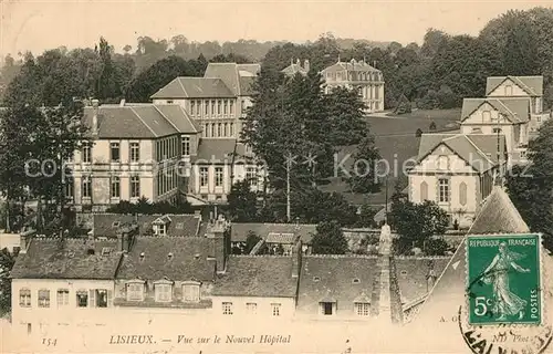 AK / Ansichtskarte Lisieux Vue sur le nouvel Hopital Lisieux