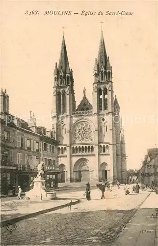 AK / Ansichtskarte Moulins_Allier Eglise du Sacre Coeur Moulins Allier