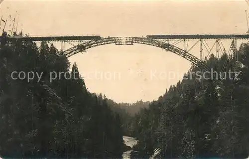 AK / Ansichtskarte Rottenbuch_Oberbayern Echelsbacher Br?cke Rottenbuch Oberbayern