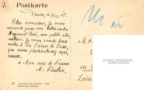 AK / Ansichtskarte Dresden K?nig Johannstrasse Strassenbahn Dresden