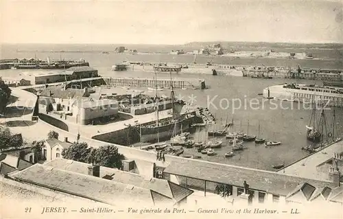 AK / Ansichtskarte Jersey_Kanalinsel Port Hafen 