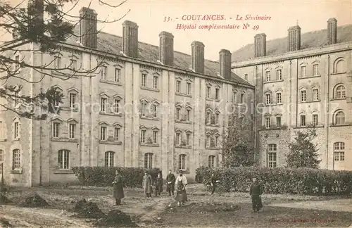 AK / Ansichtskarte Coutances Le Seminaire Hopital complementaire Coutances