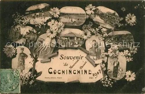AK / Ansichtskarte Cochinchine_Vietnam Sehenswuerdigkeiten Cochinchine Vietnam